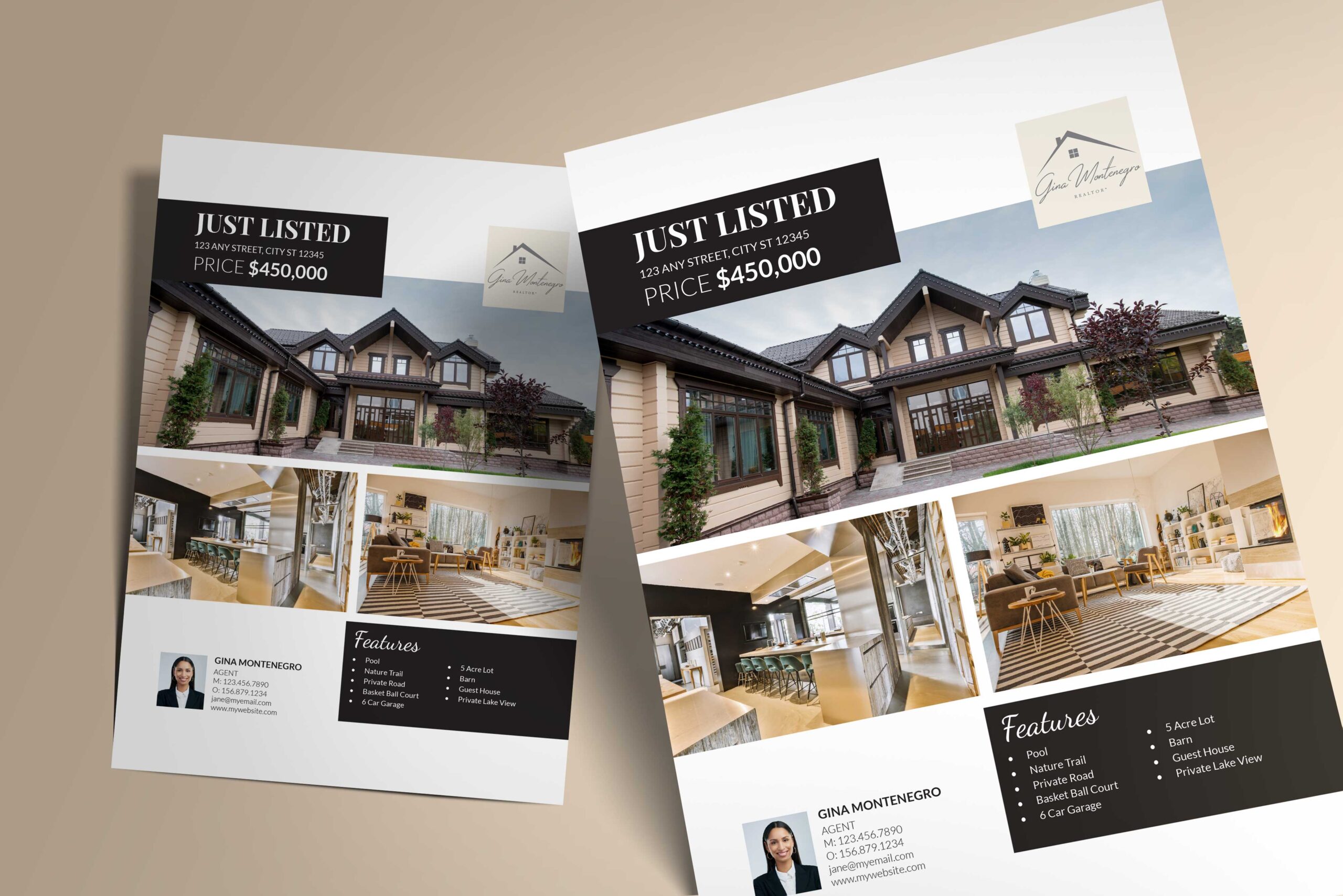 Elegant Real Estate Flyer Template