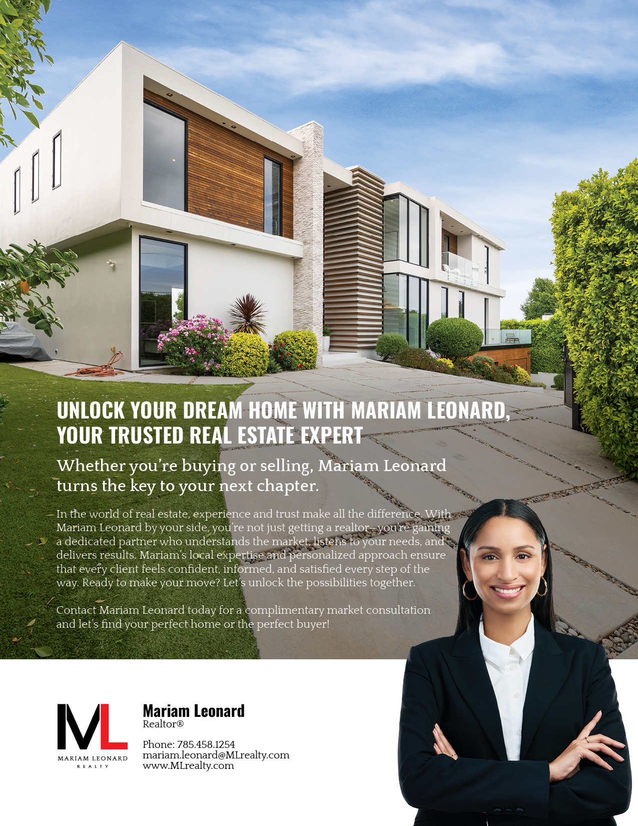 Realtor Magazine ad layout 2