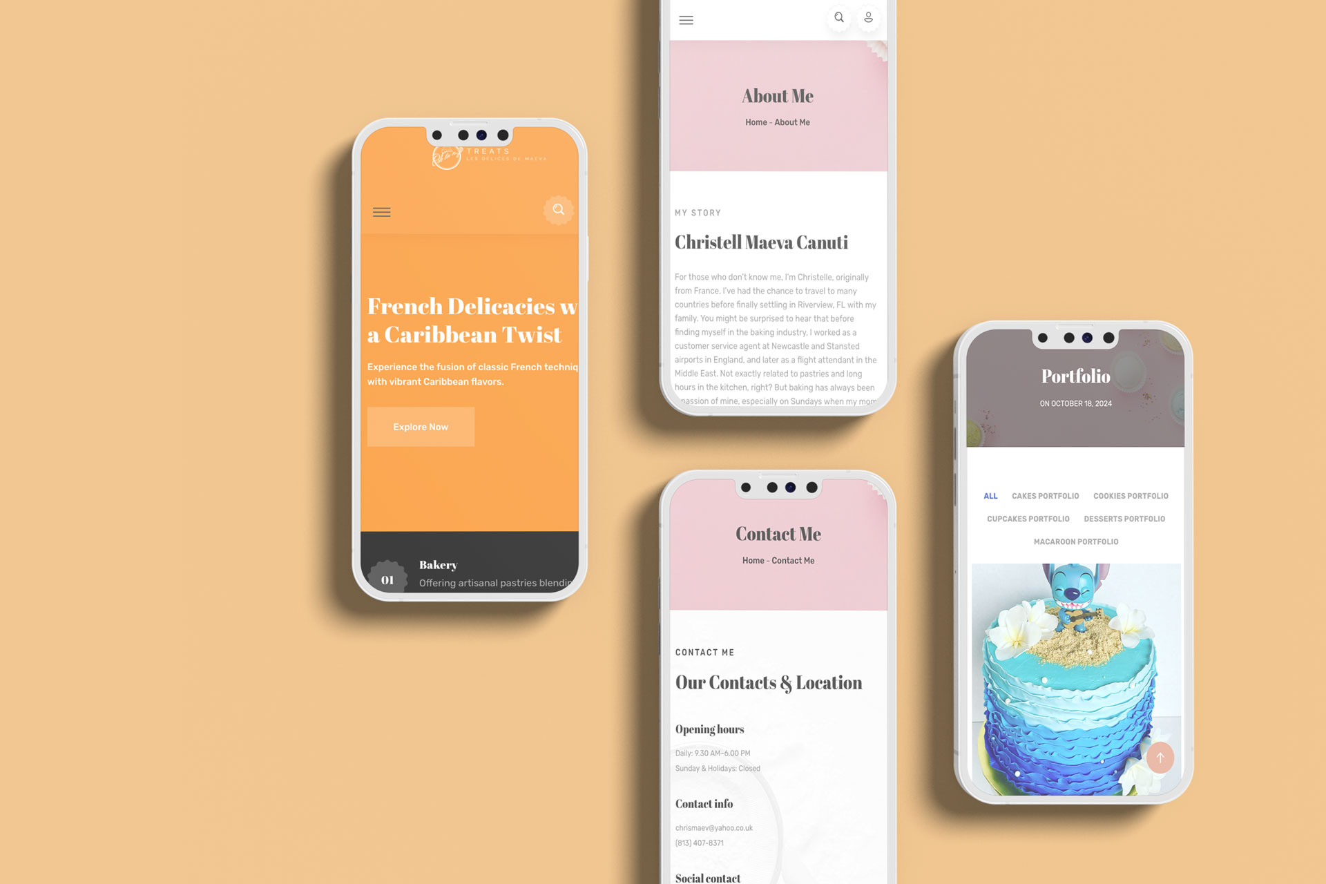 Website Mobile Mockup